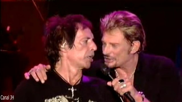 Johnny Hallyday et Amy Keys Honky tonk woman Bercy 2006