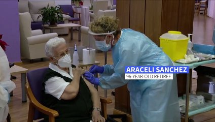 EU begins vaccinations to end Covid 'nightmare'