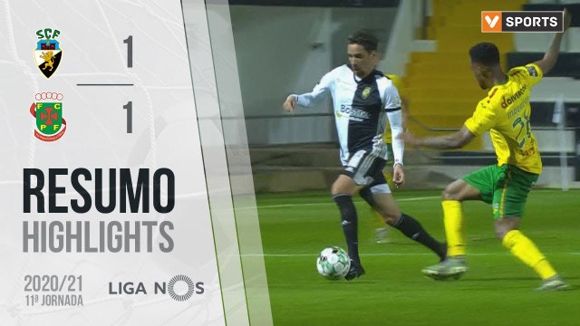 Highlights: SC Farense 1-1 Paços de Ferreira (Liga 20/21 #11)