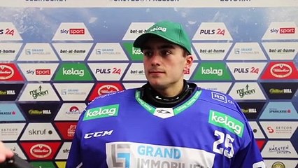 27.12.2020: Schmidt vor dem Derby gegen den KAC.