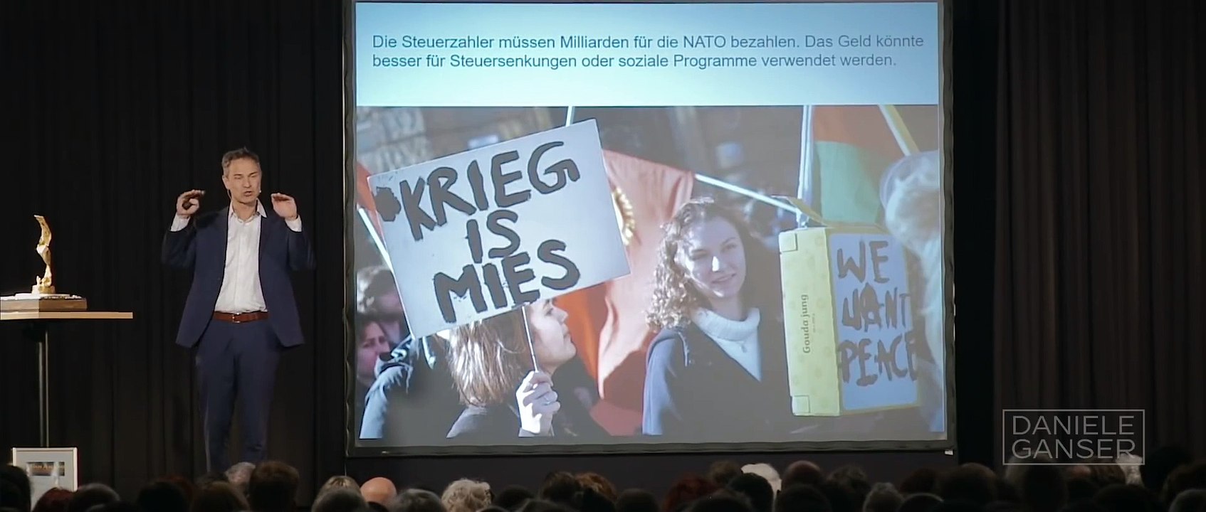 Dr. Daniele Ganser - Deutschland rüstet auf (Montabaur, 26.03.2019, Part 1)