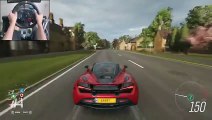 Logitech g29 - McLaren - Forza Horizon 4 gameplay