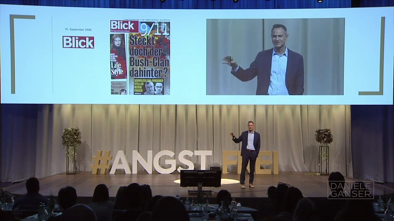 Dr. Daniele Ganser - Mut ist die Antwort auf Angst (Bern, 20.10.2019, Part 2)