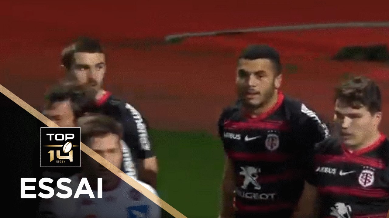 TOP 14 - Essai de Matthis LEBEL (ST) - Toulouse - Bordeaux-Bègles - J12 - Saison 2020/2021