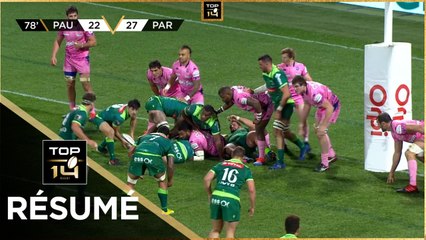 TOP 14 - Résumé Section Paloise-Stade Français Paris: 29-27 - J12 - Saison 2020/2021