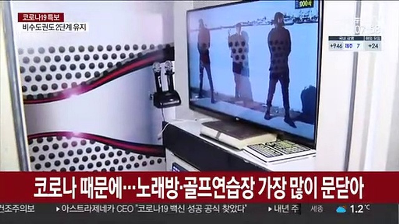 코로나 때문에…노래방·골프연습장 가장 많이 문닫아