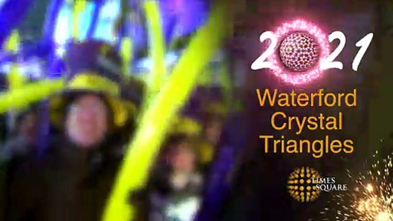 Times Square New Year's Eve 2021  Waterford Crystal "Gift of Happiness"