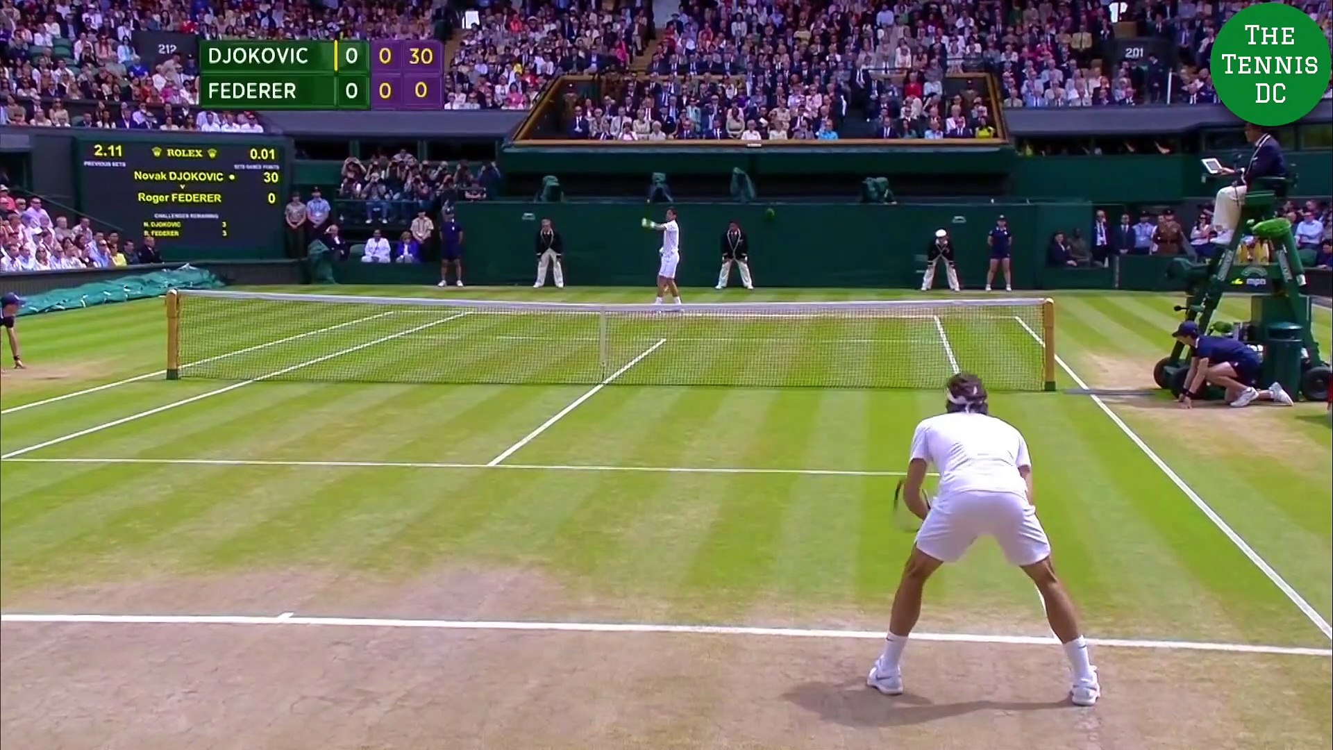 Roger Federer v. Novak Djokovic | 2014 Wimbledon Highlights - video  Dailymotion