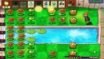 Getting Threepeater - Adventure - Level 3-2 - Plants Vs Zombies