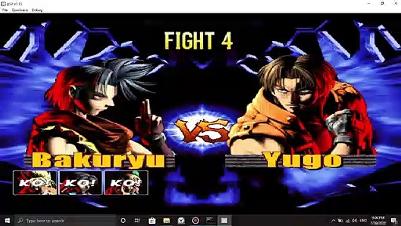 Bakuryu(The Mole) defeats Yugo(The Wolf) (#1) - Bloody Roar 2