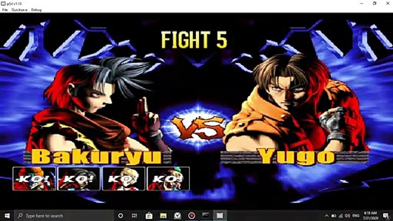 Bakuryu(The Mole) defeats Yugo(The Wolf) (#2) - Bloody Roar 2