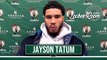 Jayson Tatum Postgame Interview | Celtics vs Pacers