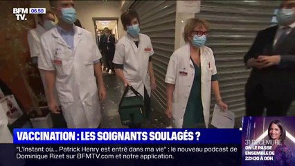 Descargar video: Covid-19: les soignants soulagés par la vaccination?