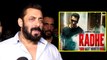 Salman Khan Talks On Upcoming Movie Radhe  | Radhe Release Date | Salman Khan 55th Birthday