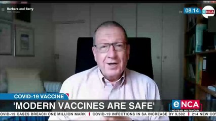 'Modern vaccines are safe'