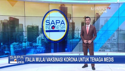 Perawat di Italia jadi Orang Pertama yang Menerima Vaksin Covid-19