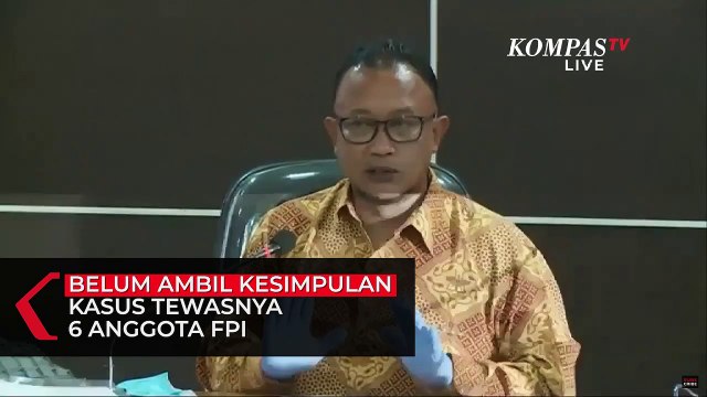 Komnas HAM Belum Ambil Kesimpulan Awal Terkait Tewasnya 6 Anggota Laskar FPI