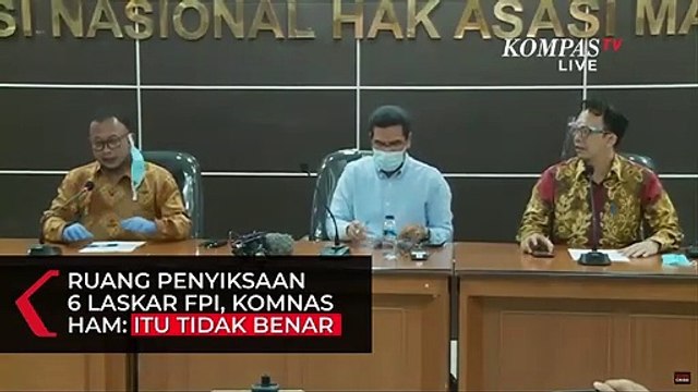 Bantah Temuan Rumah Penyiksaan Laskar FPI, Komnas HAM: Tidak Pernah Kami Sampaikan