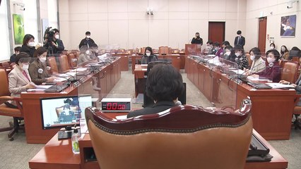 정영애 여성가족부 장관 후보자 인사청문보고서 채택 / YTN