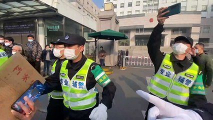 Heavy security as Chinese citizen journalist jailed for Wuhan virus reporting