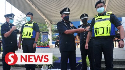 Police MPV receives 800 units of Reflective Bulletproof Vest Level II