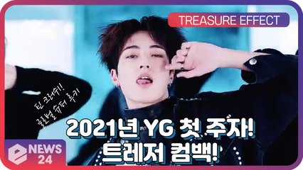 트레저(TREASURE), ‘무서운 성장세’로 2021년 YG 첫 주자 컴백! ‘글로벌 슈퍼 루키’