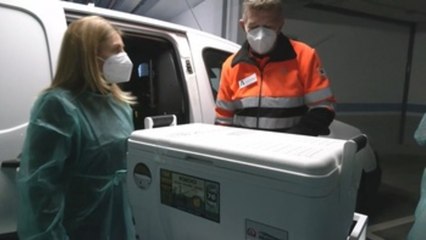 Se pospone un día la llegada del primer lote semanal de 350.000 vacunas