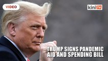 Trump signs pandemic aid and spending bill, averting government shutdown