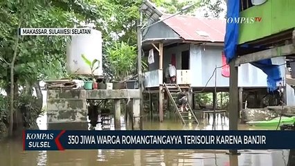 350 Jiwa Warga Romangtangayya Terisolasi Karena Banjir