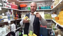Mardin'de kış aylarında en çok badem sabunu tercih ediliyor