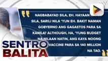 Ilang senador, nais na magkaroon ng briefing ukol sa efficacy rate ng mga COVID-19 vaccine na bibilhin ng bansa