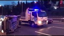 15 Temmuz Şehitler Köprüsü'nde trafik kazası