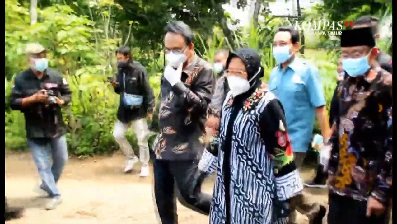 Kunker Perdana Mensos Risma di Ponorogo