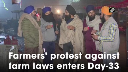 Farmers’ protest against farm laws enters Day 33