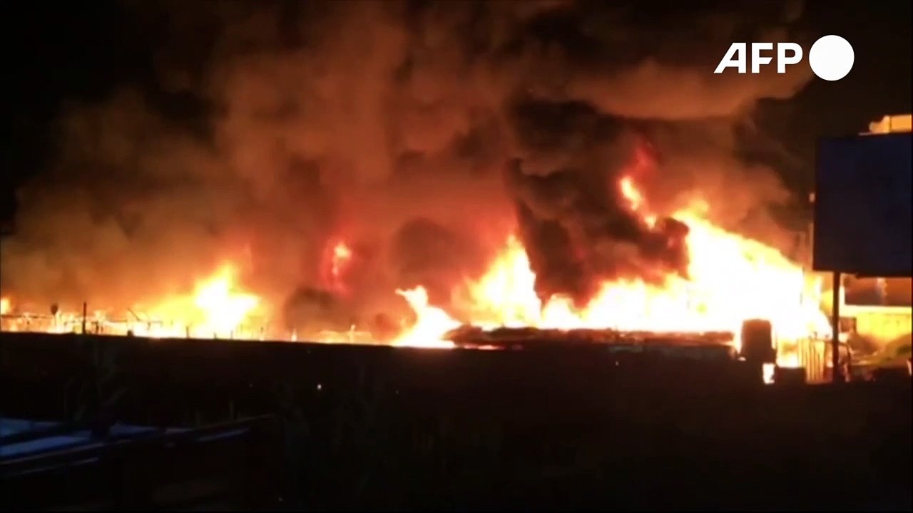 Festnahmen nach Brandstiftung in Flüchtlingslager im Libanon