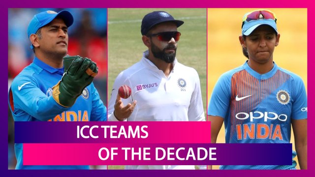 ICC Teams of the Decade: MS Dhoni Named Captain of T20I & ODI Teams, Virat Kohli As Test Skipper