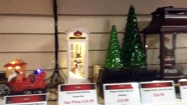 Garden centre Brigg Christmas decorations