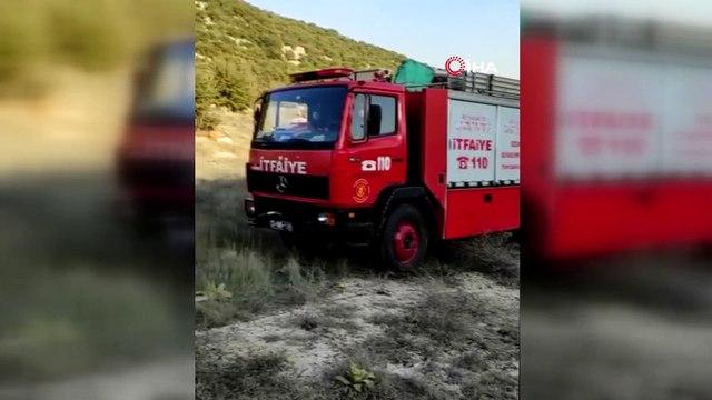 - Uçurumda mahsur kalan keçiye kurtarma operasyonu
