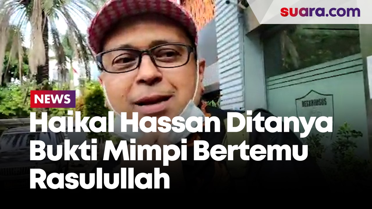 Diperiksa Polda, Haikal Hassan Ditanya Bukti Mimpi Bertemu Rasulullah