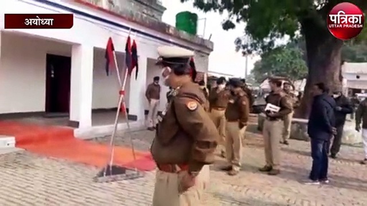 ADG ने राम जन्मभूमि परिसर सहित अयोध्या की सुरक्षा का लिया जायजा