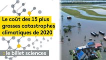 Le coût des 15 plus grosses catastrophes climatiques de l’année