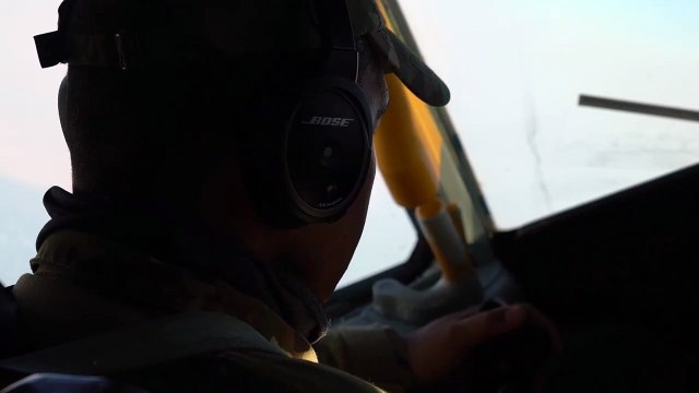 U.S. Air Force • KC-135 Stratotanker • Refuel F35 Lightning IIs • in Mid Air