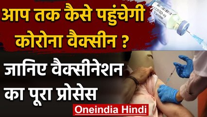 Corona Vaccine आप तक कैसे पहुंचेगी, जानिए क्या है Vaccination का पूरा प्रोसेस | वनइंडिया हिंदी
