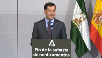 Moreno anuncia el fin de las subastas de medicamentos