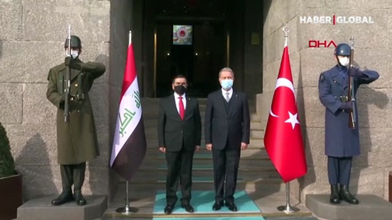 Bakan Akar, Irak Savunma Bakanı ile görüştü
