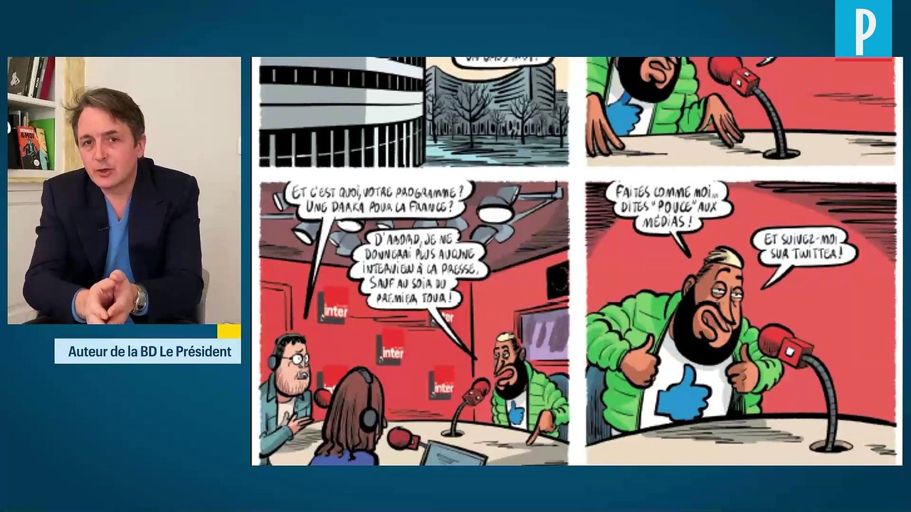 « Le Président»: la BD qui envoie Cyril Hanouna à l'Elysée