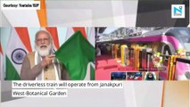 PM Modi inaugurates driverless train operations on Delhi Metro's Magenta Line