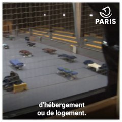 Plan d'urgence hivernal : le gymnase Poliveau ouvre ses portes aux personnes sans-abri