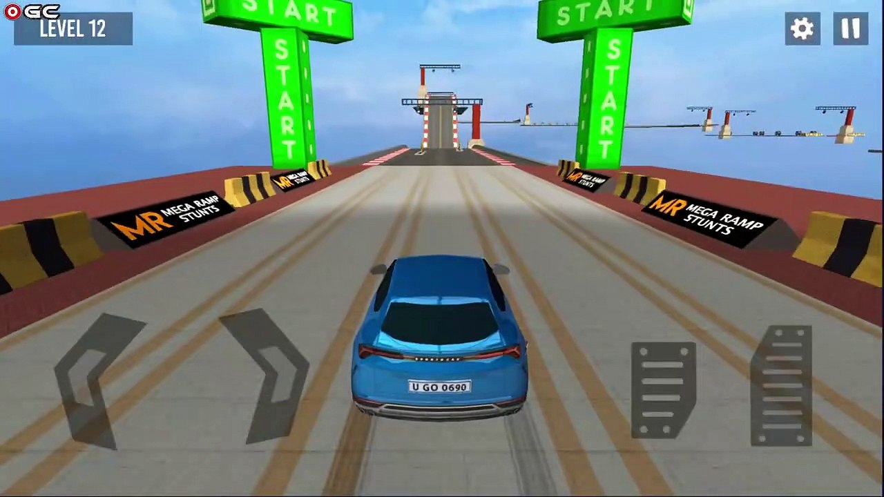 Mega Ramp Car Stunts Driver - Impossible 3D Speed Car Stunt Game - Android GamePlay #2