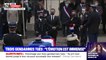 Florence Parly et Gérald Darmanin remettent la Légion d'honneur aux trois gendarmés tués dans le Puy-de-Dôme